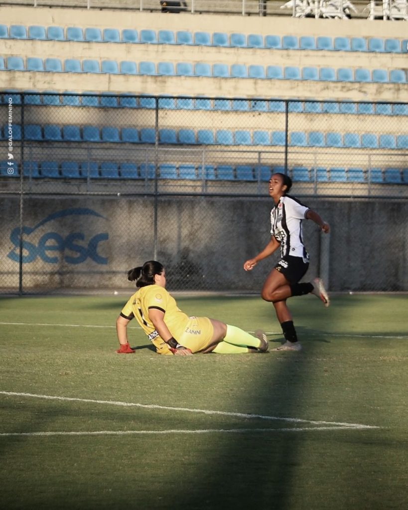 Momento del gol de Nadine / Foto: Bruno Souza