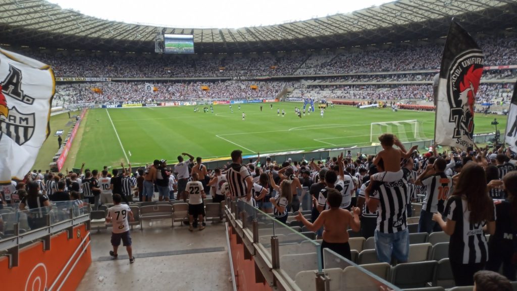 La massa atleticana está de regreso en el Brasileirao / Foto: @eg1to6