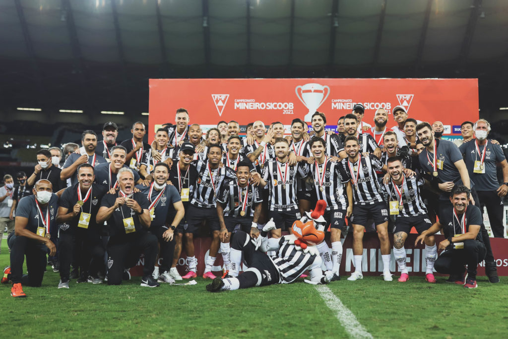 Atual bicampeão, o Atlético-MG defende o título do Campeonato Mineiro. - Foto: Pedro Souza/Atlético