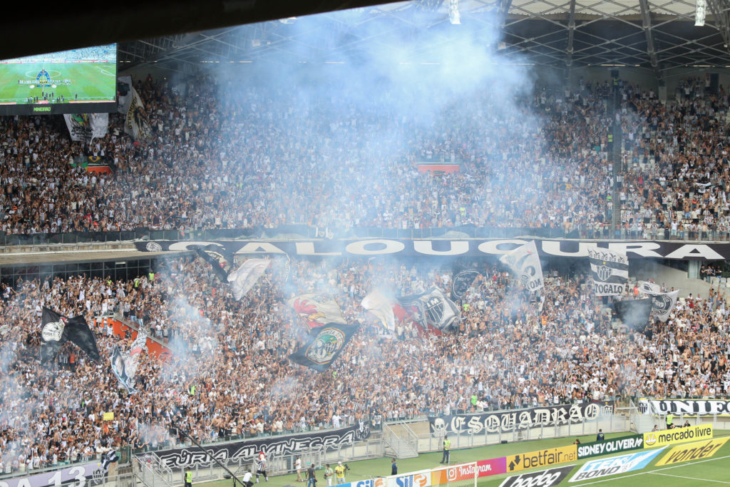 Nos últimos jogos, diante de Grêmio e América-MG, mais de 100 mil torcedores do Atlético-MG passaram pelo Mineirão. - Foto: Divulgação/Atlético