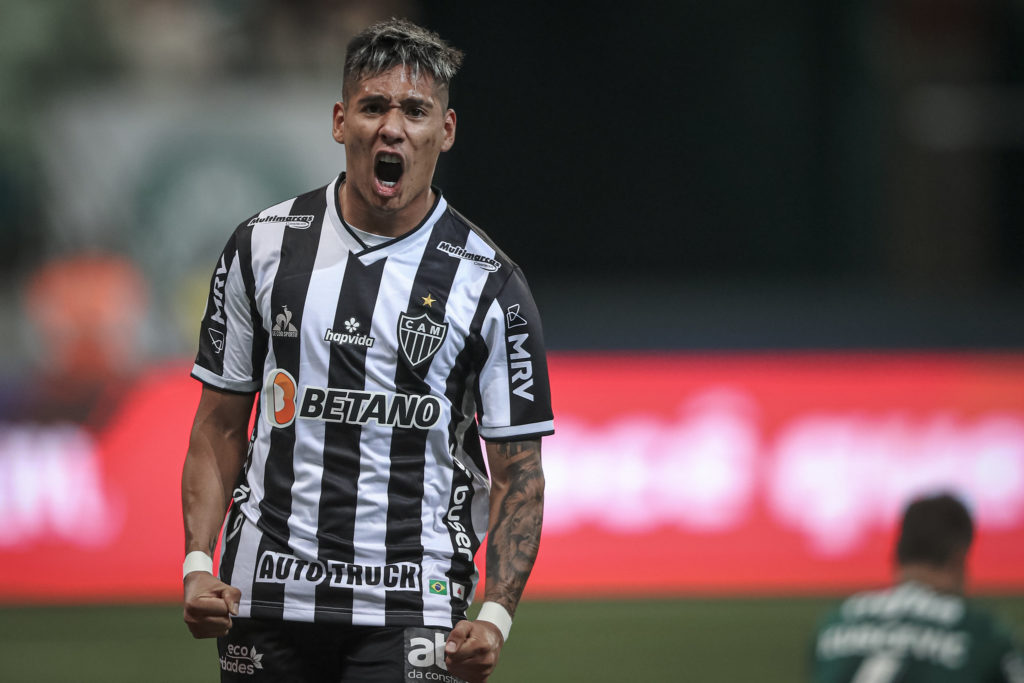 Na Série A, Zaracho já tem 6 gols marcados. - Foto: Pedro Souza/Atlético