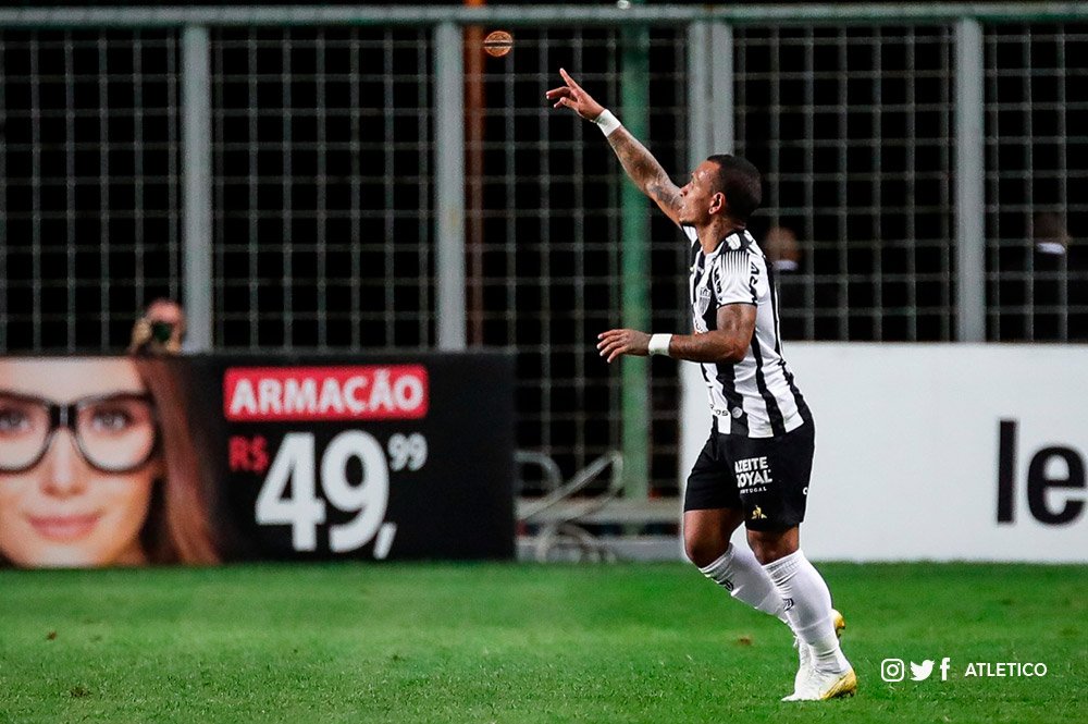 Com a camisa alvinegra, Otero disputou 135 jogos e marcou 26 gols. - Foto: Divulgação/Atlético