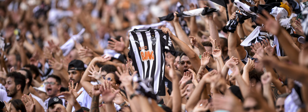 Mais de 59 mil pessoas apoiaram o Galo nesta tarde, no Mineirão. - Foto: Divulgação/Mineirão