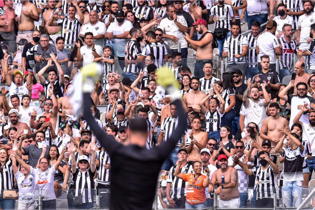 No último domingo (07), 60.142 torcedores compraram ingressos estabeleceram o recorde de público do Atlético-MG no novo Mineirão. - Foto: Divulgação/Mineirão