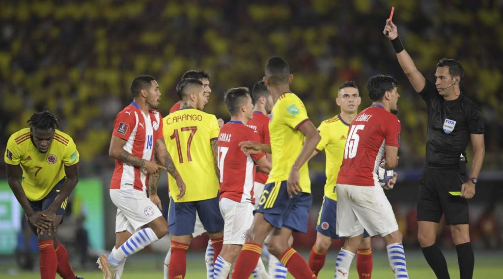 Colombia 0 Vs 0 Paraguay / Foto: AFP