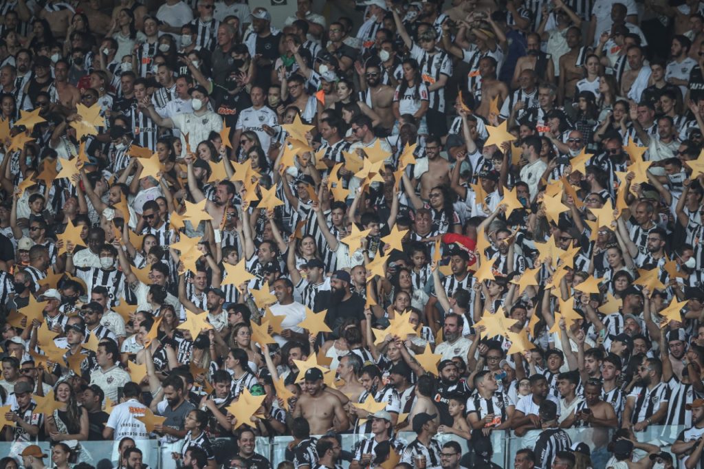 Neste domingo (05), 61.573 torcedores do Galo compareceram ao Mineirão, estabelecendo um novo recorde, desde a reinauguração do estádio, em 2013. - Foto: Divulgação/Atlético 