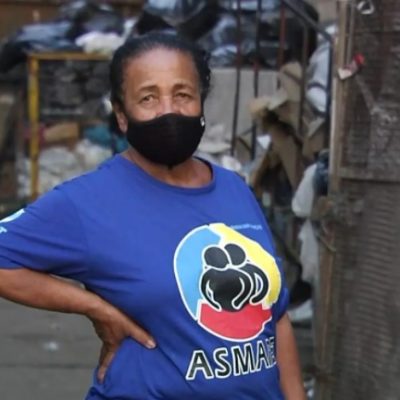 Dona Geralda é fundadora da Asmare e será uma das homenageadas — Foto: Imagem Videopress